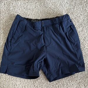 Rabbit Men’s Large Midnight Blue High Country Shorts 6” Inseam